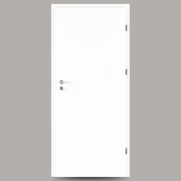 Doorio beltéri ajtó lap és tok, matt fehér szín, 90x210 PP felület, választható tokméret