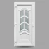 Kép 1/2 - Deli Home Exclusive Korzika fehér 98x208 balos PVC bejárati ajtó