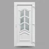 Kép 1/2 - Deli Home Exclusive Korzika fehér 98x208 jobbos PVC bejárati ajtó